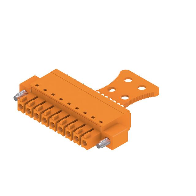BCF 3.81/09/180FZE SN OR BX Wtyk PCB (złącze wiązki), listwa z gniazdami, 3.81 mm, Liczba biegunów: 9, PUSH IN, złącze sprężynowe /50szt./ 1236010000 WEIDMÜLLER