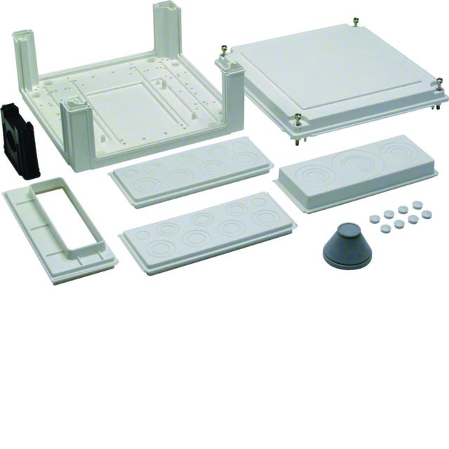 univers Z Obudowa przyłączeniowa pusta montaż dolny 324x307x149mm IP54 U84LU HAGER