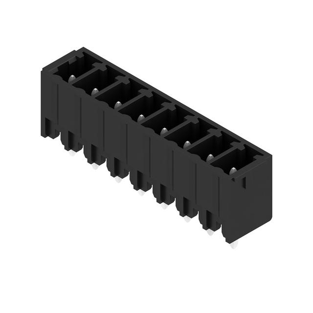 SC 3.81/08/180G 3.2SN BK BX Wtyki PCB (złącza płyty), 3.81 mm, Liczba biegunów: 8, kąt odejścia: 180° /54szt./ 1793570000 WEIDMÜLLER