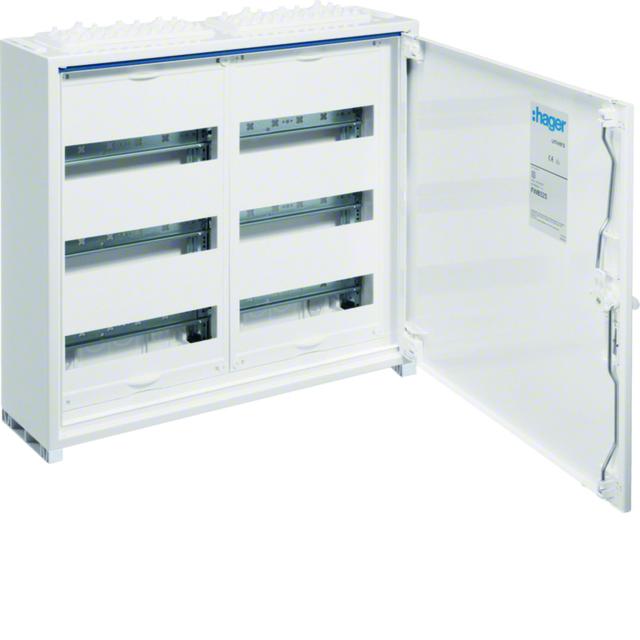 Rozdzielnica modułowa 6x12 natynkowa 500x550x160m IP44 kl.II Univers FWB32S HAGER