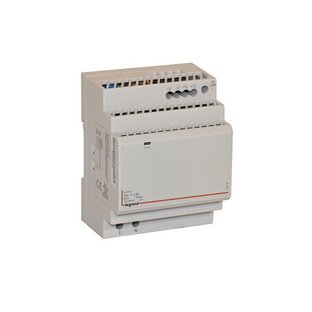 MODUŁOWY JEDNOFAZOWY ZASILACZ IMPULSOWY DC 24V - 92W, Legrand