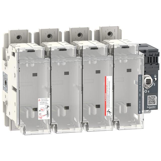 Rozłącznik bezpiecznikowy, FuPacT, 250A, 4P, DIN 1