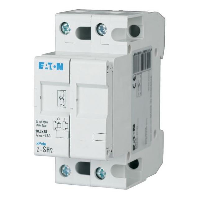 Z-SH/2 Rozłącznik bezpiecznikowy cylindryczny 10x38mm 2P 263878 EATON