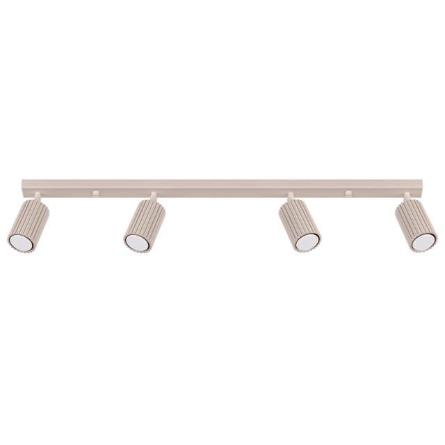 SOLLUX Plafon KARBON 4L taupe ; SL.1765