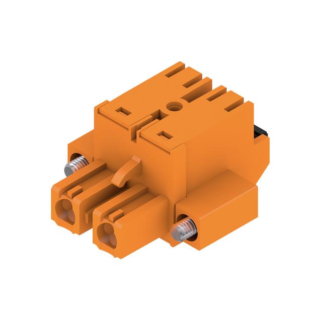 BLF 7.62HP/02/180F SN OR BX Wtyk PCB (złącze wiązki), 7.62 mm, Liczba biegunów: 2, PUSH IN /72szt./ 1043870000 WEIDMÜLLER