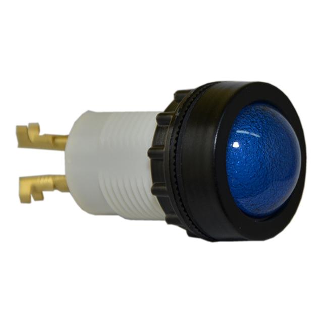 Lampka D22SB 24V-230V niebieska