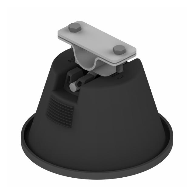 Uchwyt beton.z nadst.do przew. w izol.wysokon. PW