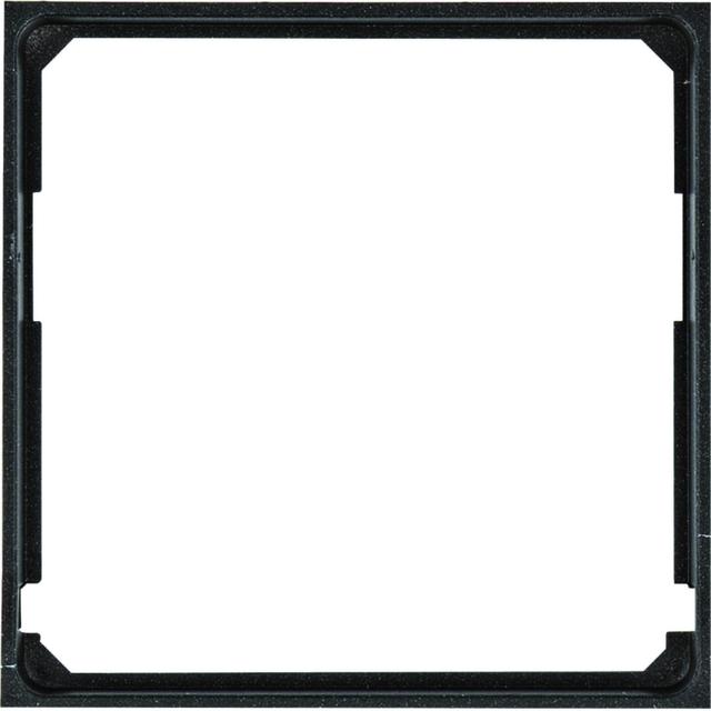 lumina Pierścień adaptacyjny do płytek czołowych 50x50, czarny WL5313 HAGER