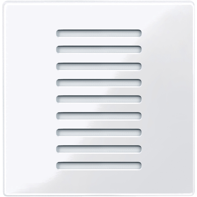 KNX regulator temperatury wielofunkcyjny natynkowy biały active System M