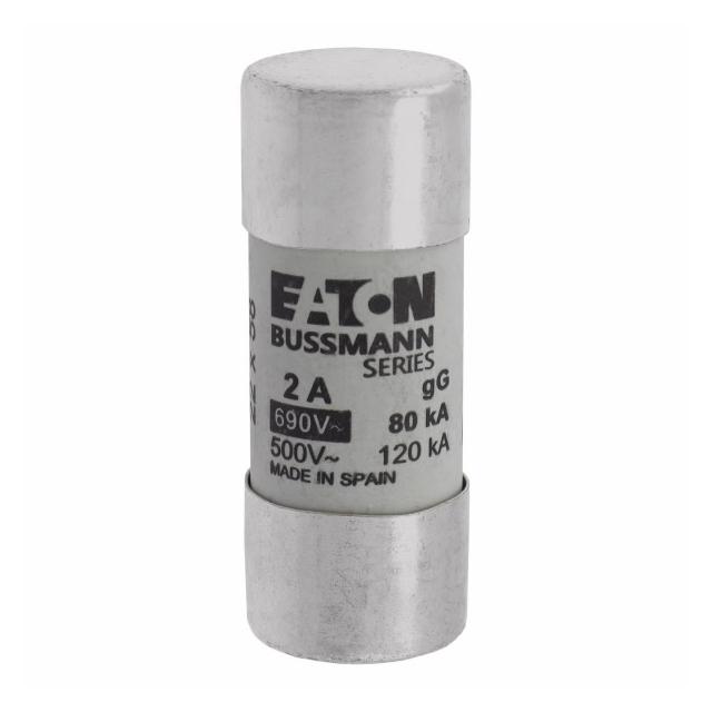 CYLINDRICAL FUSE 22 x 58 2A GG 690V AC Wkładka cylindryczna 22 x 58mm 2A GG 690V AC C22G2 EATON