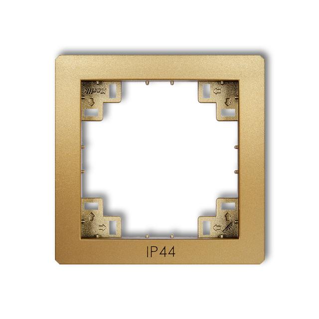 DECO Ramka pośrednia do łączników IP44 złota
