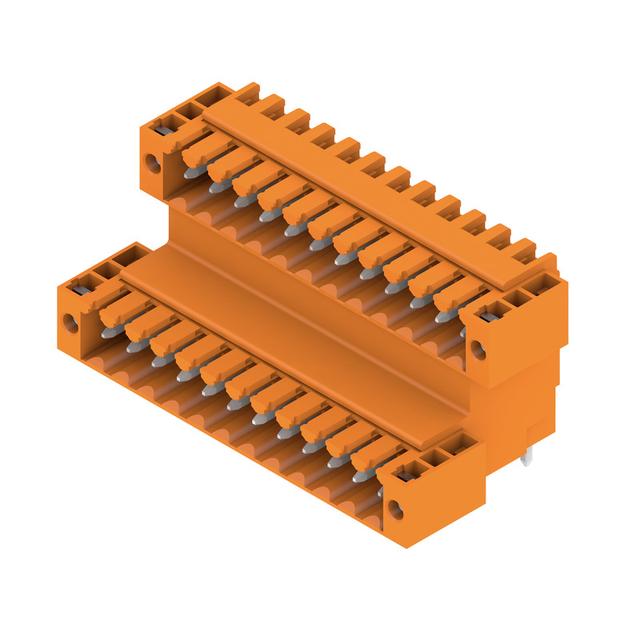 SLD 3.50 V/24/90F 3.2 SN OR BX Wtyki PCB (złącza płyty), 3.50 mm, Liczba biegunów: 24, kąt odejścia: 90° /10szt./ 1642420000 WEIDMÜLLER