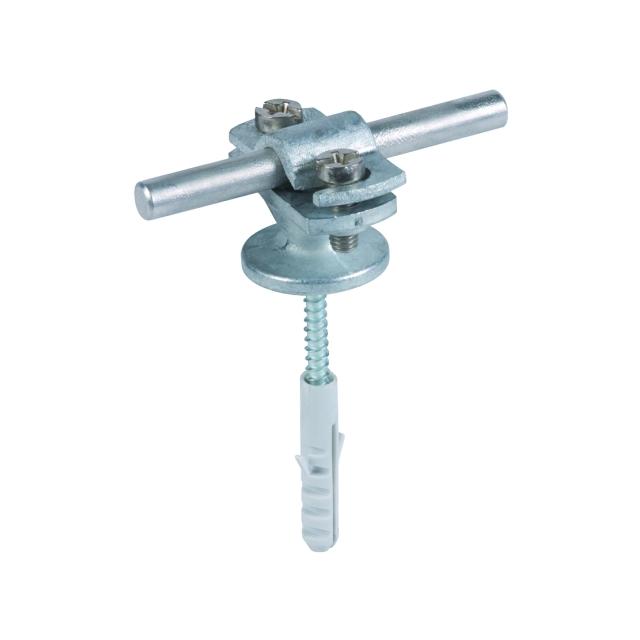 Wspornik do drutu 7-10 mm, z kołkiem 8 mm, ZG-St