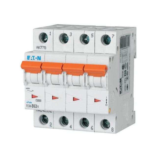 PLSM-C63/4-MW Wyłącznik nadprądowy 10kA C63A 4P 242618 EATON
