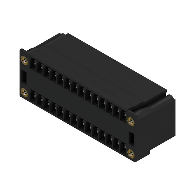 SCD-THR 3.81/28/90F 3.2SN BK BX Wtyki PCB (złącza płyty), 3.81 mm, Liczba biegunów: 28, kąt odejścia: 90° /20szt./ 1974440000 WEIDMÜLLER