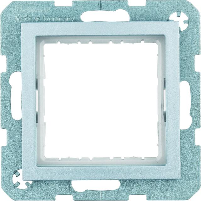 BERKER B.Kwadrat/B.7 Zestaw adaptacyjny do modułów systo 45x45mm aluminium lakierowana 14401404 HAGER