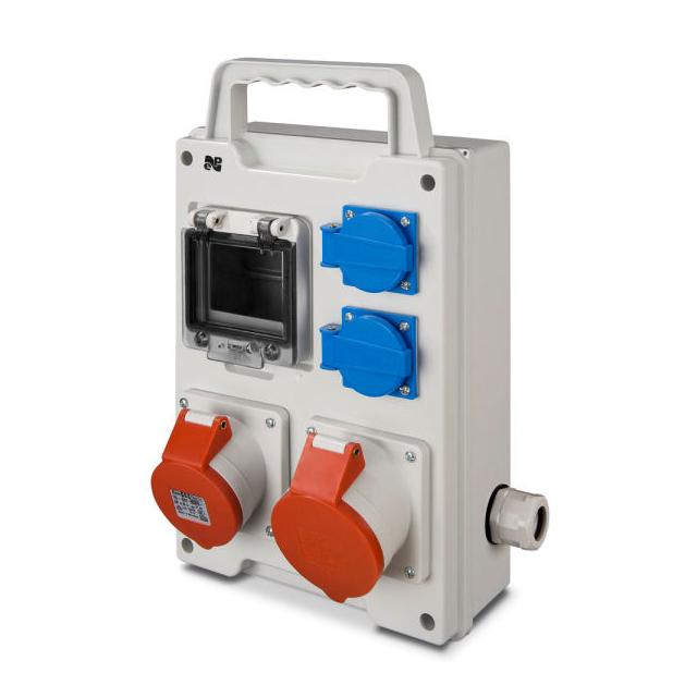 RS 4-mod. 2x2P+Z, 3P+N+Z 16A, 3P+N+Z 32A