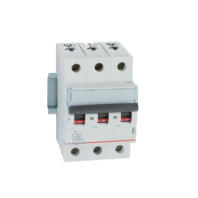 WYŁĄCZNIK NADPRĄDOWY S 313 3P C 32A 10000A SERII TX3, Legrand