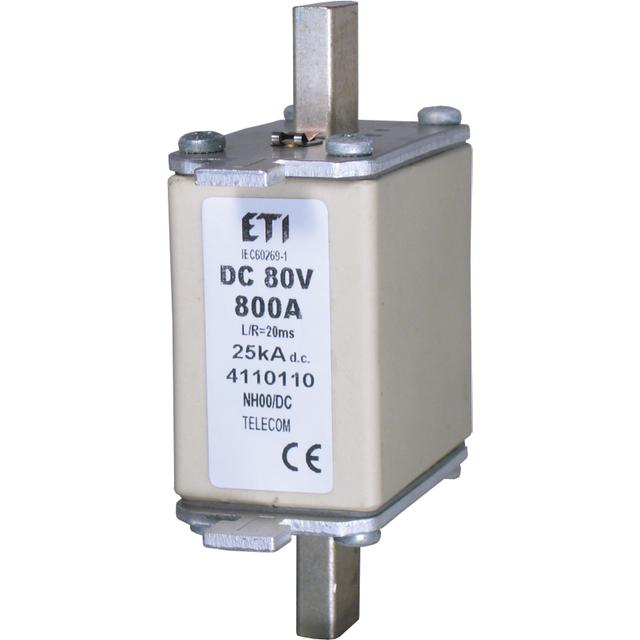 Wkładka topikowa NH DC NH00 800A 80V DC 004110110 ETI