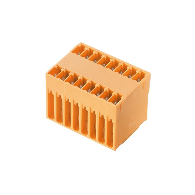 SCD 3.81/16/180G 3.2SN OR BX Wtyki PCB (złącza płyty), 3.81 mm, Liczba biegunów: 16, kąt odejścia: 180° /36szt./ 1029990000 WEIDMÜLLER