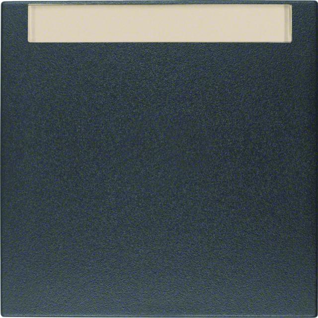 Berker B.1/B.3/B.7 Klawisz pole opisowe do łączników 1-klawiszowych antracyt mat 16261606 HAGER