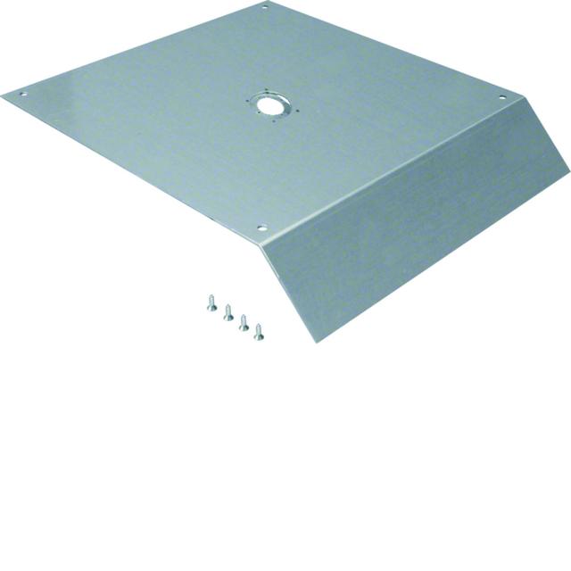tehalit.AK Pokrywa kanału napodł GBZ fi50 1-str skos dł 400mm 400x70mm stal AKM400050GBZ HAGER