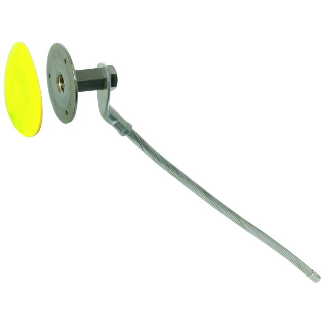 Wypust uziemiający M16 do transformatora, NIRO, z linką 70 mm2, 400 mm Cu/gal Sn