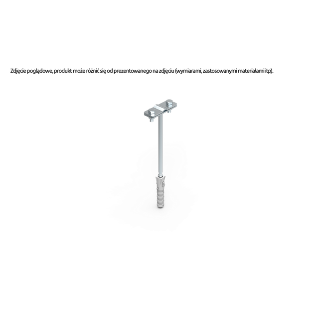 LA 7016 UCHWYT Z KOŁKIEM FI-12 12.2 LA 7016