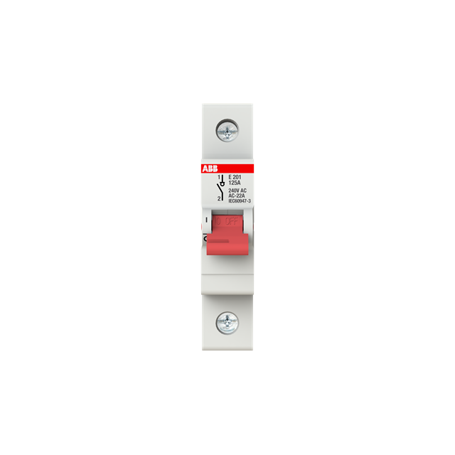 E201/125A rd, rozłącznik