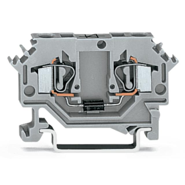 złączka diodowa 2-przewodowa 4 mm2 szara /100szt./ WAGO