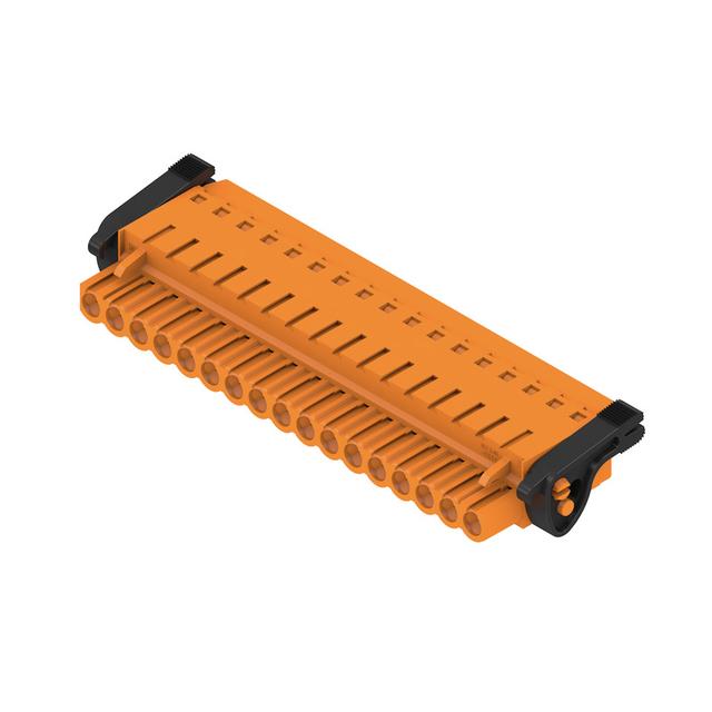 BLT 5.08HC/17/180LR SN OR BX Wtyk PCB (złącze wiązki), 5.08 mm, Liczba biegunów: 17, Przylącze TOP /18szt./ 1890370000 WEIDMÜLLER