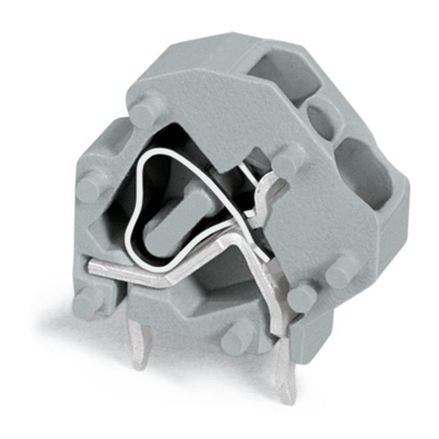 złączka do płytek drukowanych szara raster 5 mm