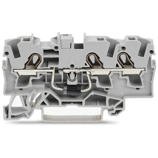 TOPJOB S złączka diodowa 3-przewodowa 4mm2 szara