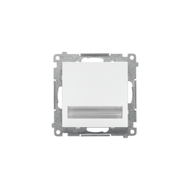 Simon 55 Oprawa oświetleniowa LED 230V (0,93 W) Barwa ciepła biała 3100K Biały mat