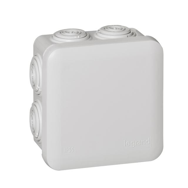 Puszka Plexo 80X80x45 7 Wej. 092012 LEGRAND