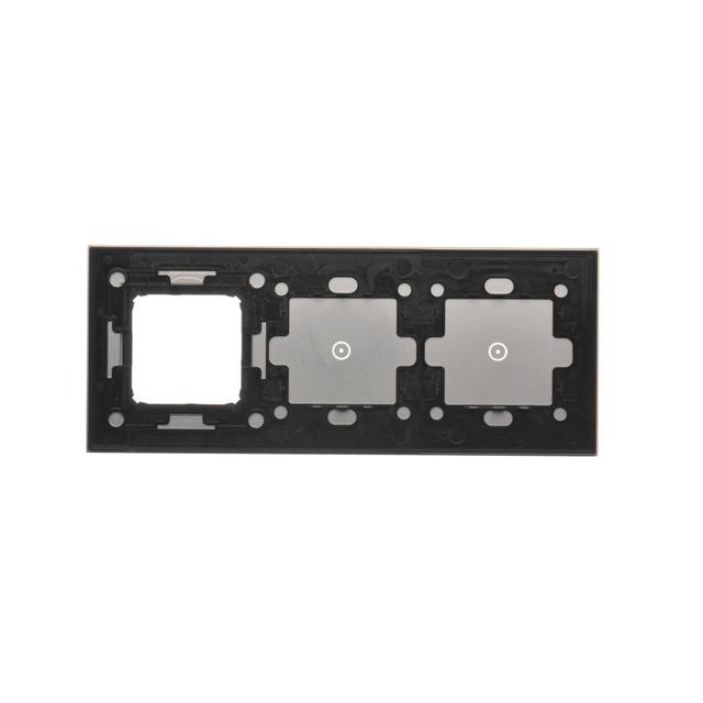 Simon 54 Touch Panel dotykowy S54 Touch 3 moduły 1 pole dotykowe+1 pole dotykowe+1 otwór na osprzęt