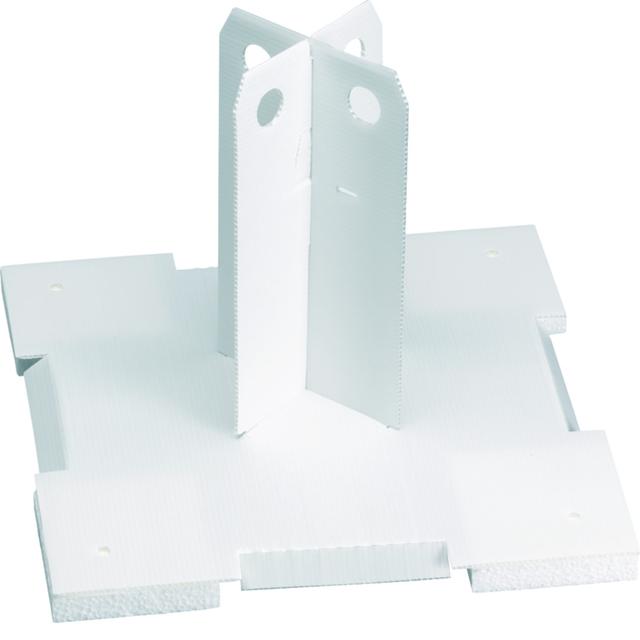 tehalit.UK Podstawa / szablon do systemu szalunkowego 350x350mm PP SEGT350 HAGER