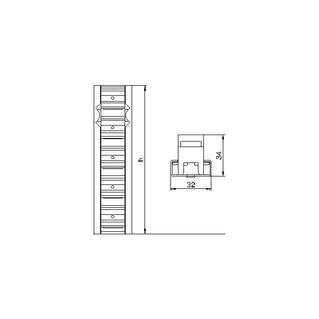 PVV/N2/475, ŁĄCZNIK PROFILOWY