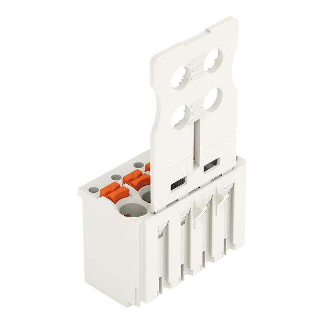 Gniazdo picoMAX raster 3,5mm 5‑biegunowe z płytką uchwytową 2091‑1105 /50szt./ WAGO
