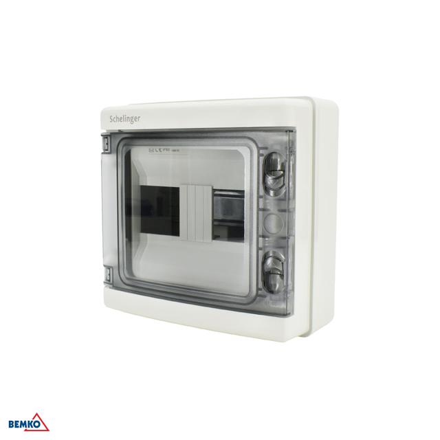 ROZDZIELNICA NATYNKOWA HERMETYCZNA IP65 ZACISKI 8N+8PE 1x8P