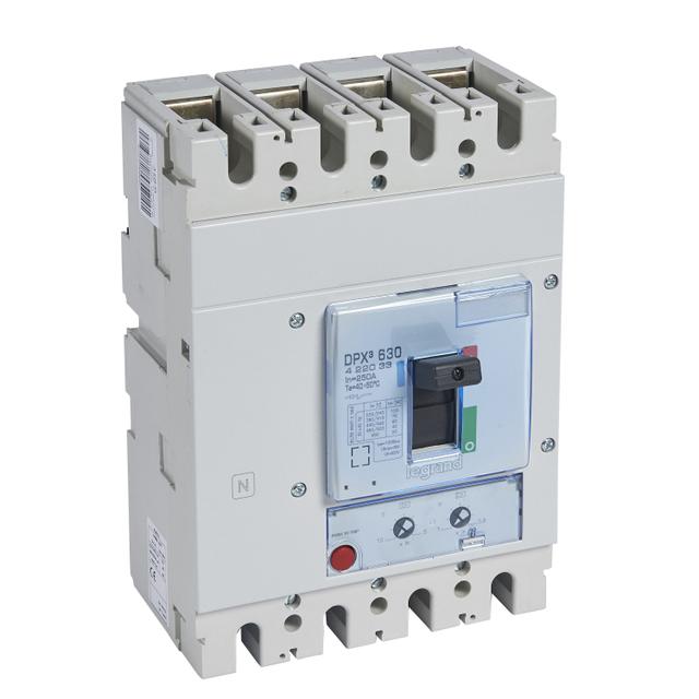 Wyłącznik DPX3 630 Tm 4P 250A 70Ka 422033 LEGRAND