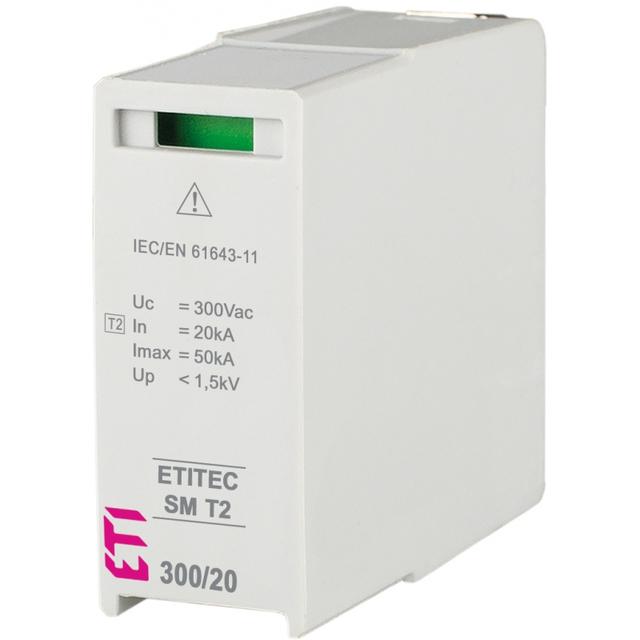MOD. ETITEC SM T2 300/20 Moduł wymienny ogranicznika przepięć T2 (C)