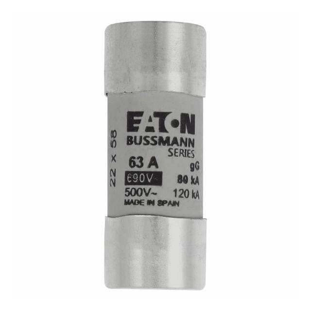C22G63S Wkładka cylindryczna z wybijakiem 22x58 63A GG 690V AC C22G63S EATON