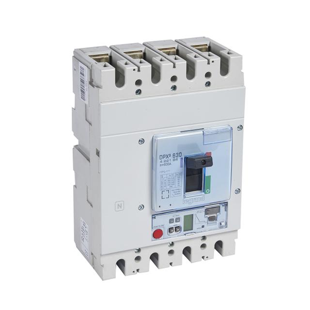 Wyłącznik DPX3 630 Sg+P 4P 500A 50Ka 422194 LEGRAND