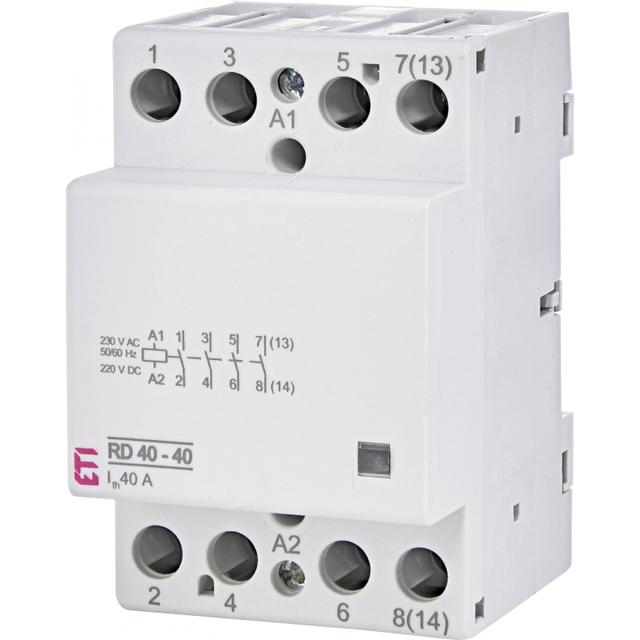 Stycznik modułowy 40A 4Z 3M 4P RD 40-40-230V AC/DC 002464018 ETI