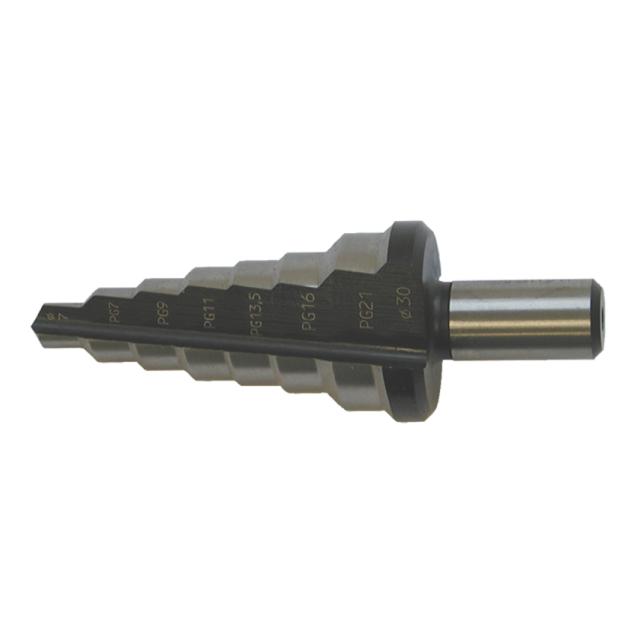 Wiertło stopniowe pod PG  o  7-21mm