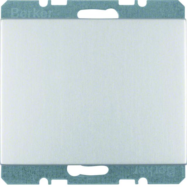 BERKER K.5 Zaślepka z płytką czołową aluminium 6710457003 HAGER