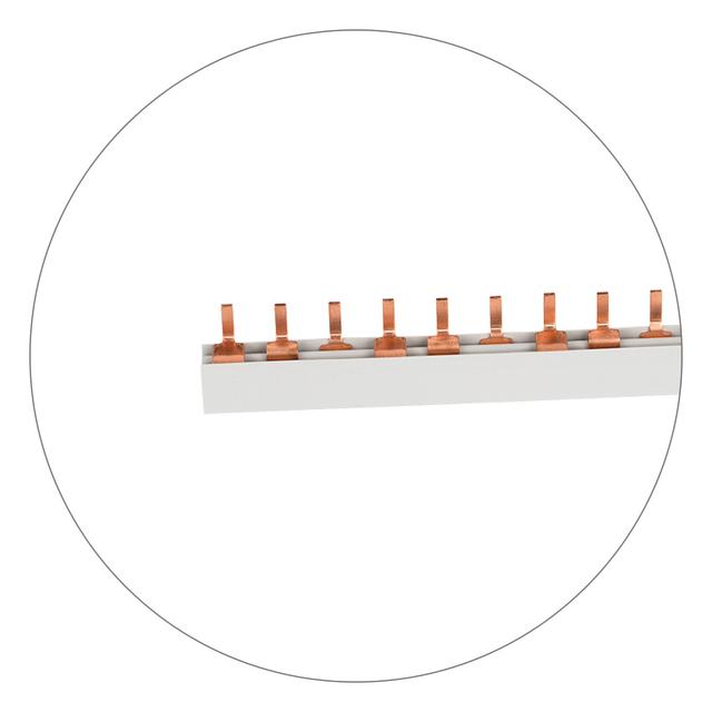 Szyna prądowa sztyftowa 3P 9M 16mm2 S9 3F-16SZ-ypu PIN 45.249 OPATÓWEK