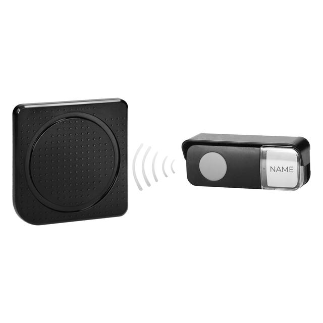 Dzwonek bezprzewodowy TOGI AC sieciowy learning system 38 dźwięków 200m czarny OR-DB-MP-166/B ORNO