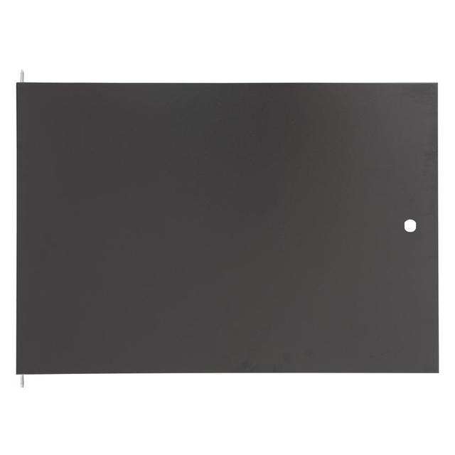 Drzwi metalowe do szafy wiszącej bez zamka 600x9U